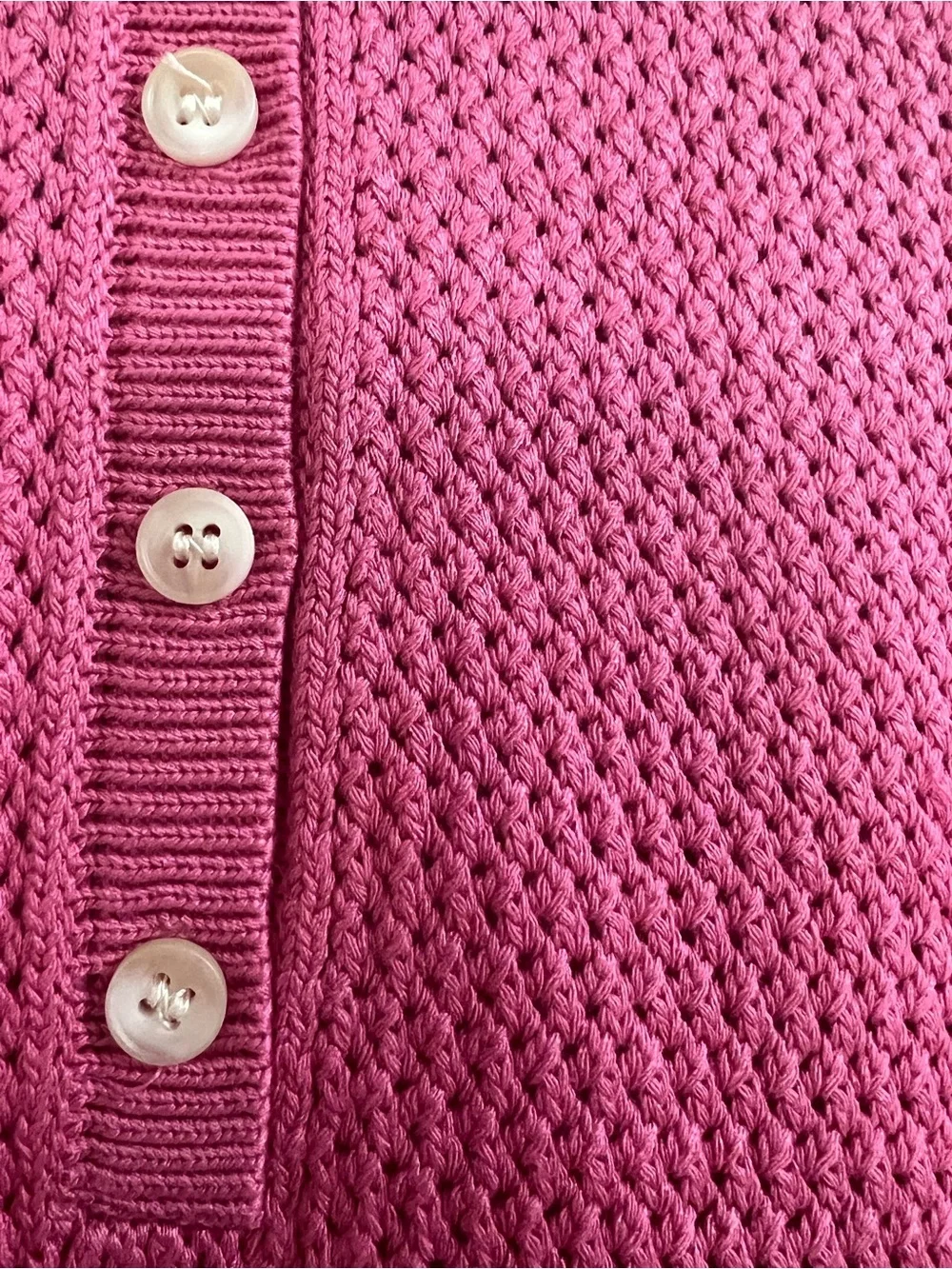 36point5 Pink Knit Matching Set Polo Sweater Top Jogger Pants 2 Piece Set